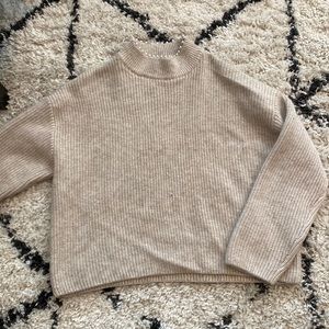 Cozy pearl sweater